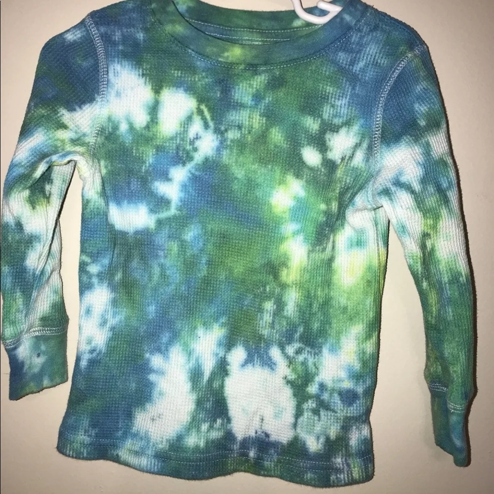 One of a kind toddler tie dye shirt